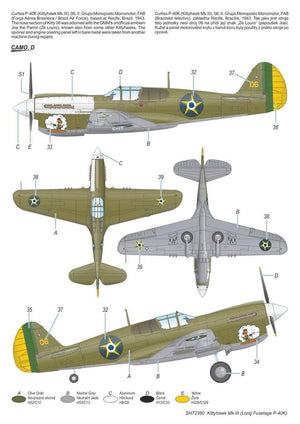 Special Hobby 72380 Kittyhawk Mk. III « P-40 K Fuselage long » 1/72 – image 7
