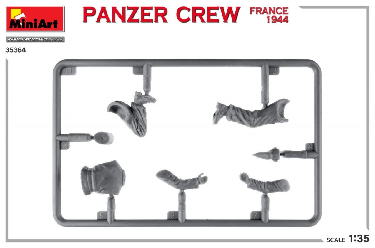 MiniArt 35364 PANZER CREW. FRANCE 1944 1/35 – image 3