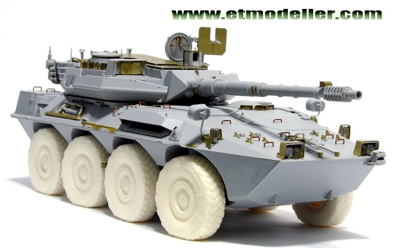 E.T. Model E35-006 Modern Italian B1 Centauro Tank Destroyer (For TRUMPETER 00386) 1/35 – zdjęcie 6