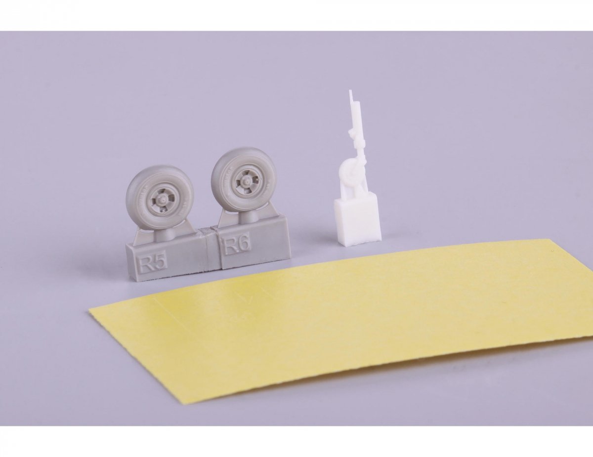 Eduard 672146 Spitfire Mk. VIII wheels - 4 spoke w/ smooth tire EDUARD 1/72 – zdjęcie 5