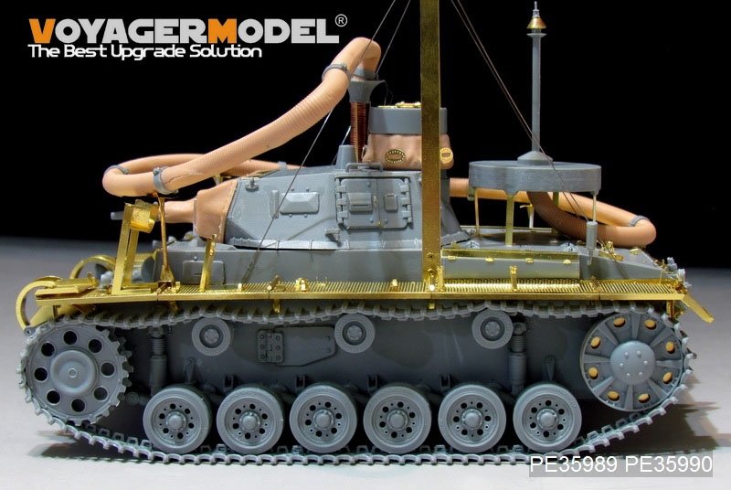 Voyager Model PE35989 WWII German Pz.KPfw.III (T)Ausf.F &amp;quot;Operation Seelowe&amp;quot; Basic For DRAGON 6877/6717 1/35 – image 16