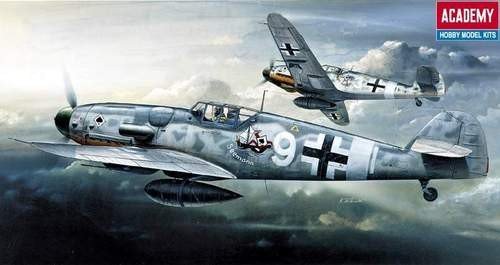 Academy 12467 Bf-109 G6 Messerschmitt 1/72