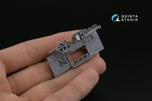 Quinta Studio QDS-43001 KAMAZ-43509 3D-Printed colored Interior on decal paper (Zvezda) (Small version) 1/43 – image 9