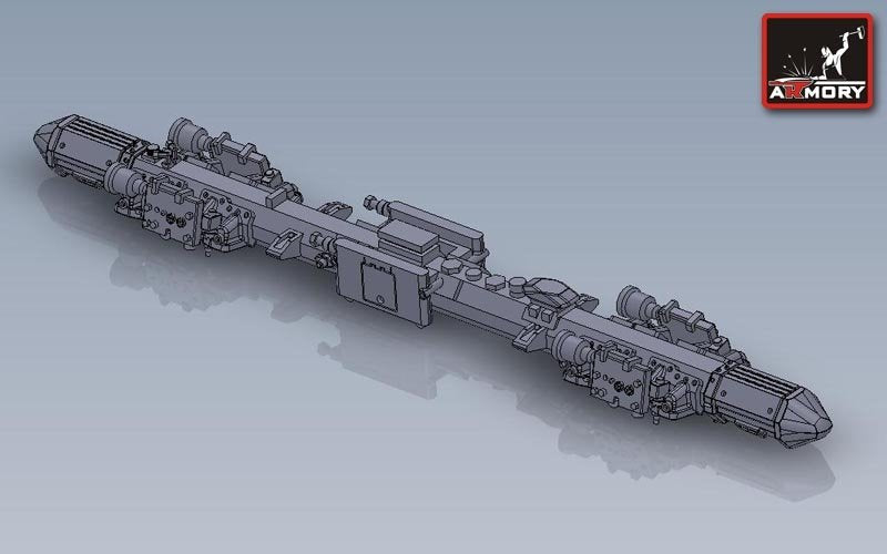 Armory Models ACA7268c OFAB-100-120 100kg high-explosive bombs + MZBD-U4T bomb racks (8 bombs + 2 racks) 1/72 – zdjęcie 6