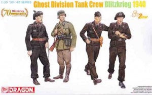 Dragon 6654 Ghost Div.Tank Crew 1940 (1/35)