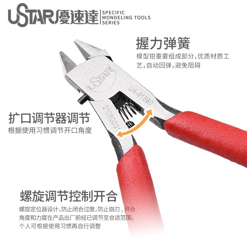 U-Star UA-91580 Extremely sharp Single Blade Nippers - Niezwykle ostre szczypce z pojedynczym ostrzem – zdjęcie 2