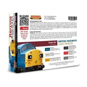Lifecolor XS12 Acrylic color Set British Railways Set 3 6x22ml – Bild 2