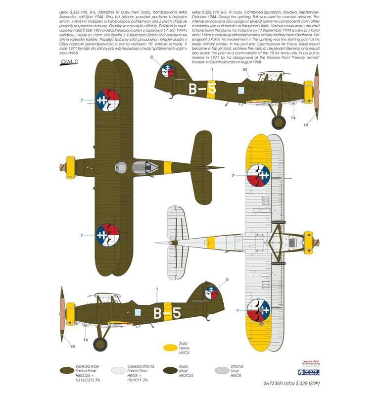Special Hobby 72369 Letov S.328 Slovak National Uprising 1/72 – image 10