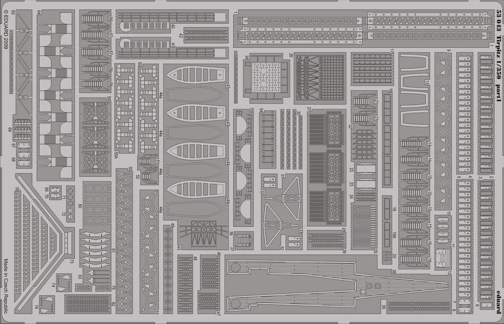 Eduard 53043 Tirpitz 1/350 REVELL