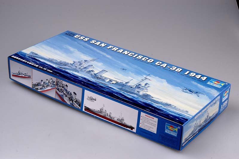 Trumpeter 05310 USS San Francisco CA-38 (1944) 1/350 – zdjęcie 2