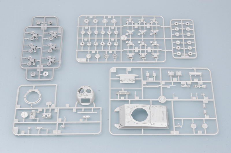 Trumpeter 07224 M4A3 TANK 1/72 – zdjęcie 4