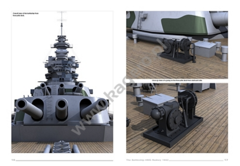 Kagero 16070 The Battleship HMS Rodney 1942 EN – zdjęcie 3