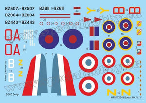 Special Hobby 72413 Boston Mk. IV/ V &amp;#39;The Last Version in RAF and Free French Service&amp;#39; 1/72 – Bild 2