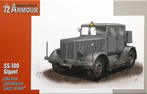 Special Armour 72001 SS-100 Gigant Schwerer Radschlepper/ Heavy Tra. 1/72