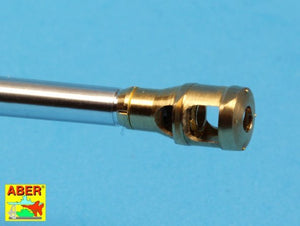 Aber 35L-137 U.S 76 mm M1A2 barrel with muzzle brake for Sherman M4 &amp;amp; M-18 Hellcat 1/35 – immagine 3