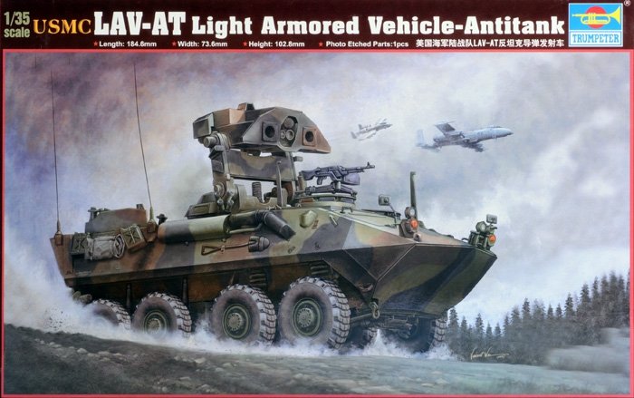 Trumpeter 00372 USMC LAV-AT Light Armored Vehicle Antitank 1/35