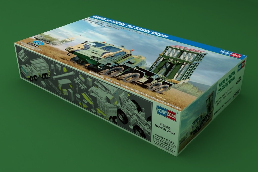 Hobby Boss 85529 9M96 of 50P6E TEL S350E Vityaz 1/35 – image 2
