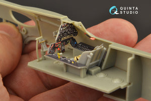 Quinta Studio QD48273 Ta 152H 3D-Printed &amp;amp; colored Interior on decal paper (Dragon) 1/48 – image 10