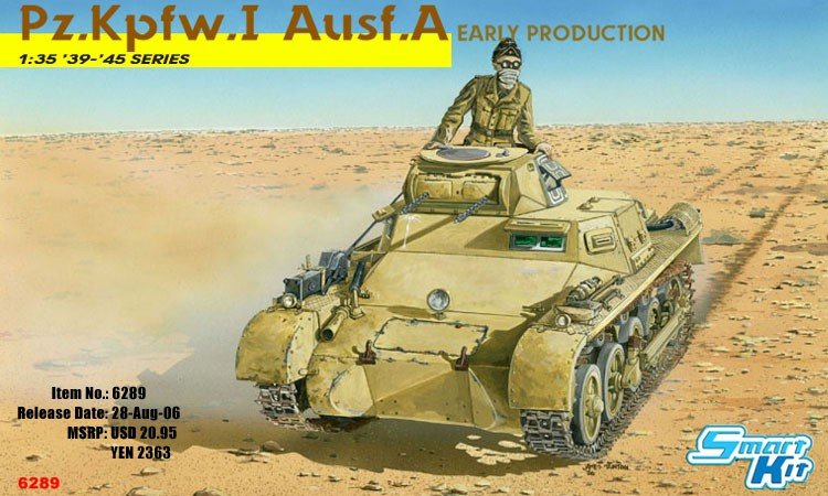 Dragon 6289 Pz.Kpfw. I Ausf. A 1/35