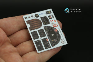 Quinta Studio QD24009 Spitfire Mk.IXc 3D-Printed &amp;amp; coloured Interior on decal paper (Airfix) 1/24 – zdjęcie 4