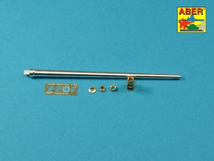 Aber 35L-241 7.5 cm barrel with muzzle brake for Panther Ausf.A (1/35) – image 2