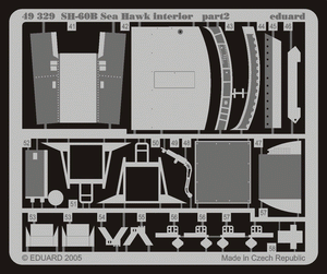 Eduard 49329 SH-60B interior 1/48 Italeri – zdjęcie 3