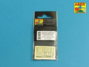 Aber 35A129 Mounts for additional ammunition boxes used on Soviet tanka like: T-54; T-55 or T-62 1/35 – image 8