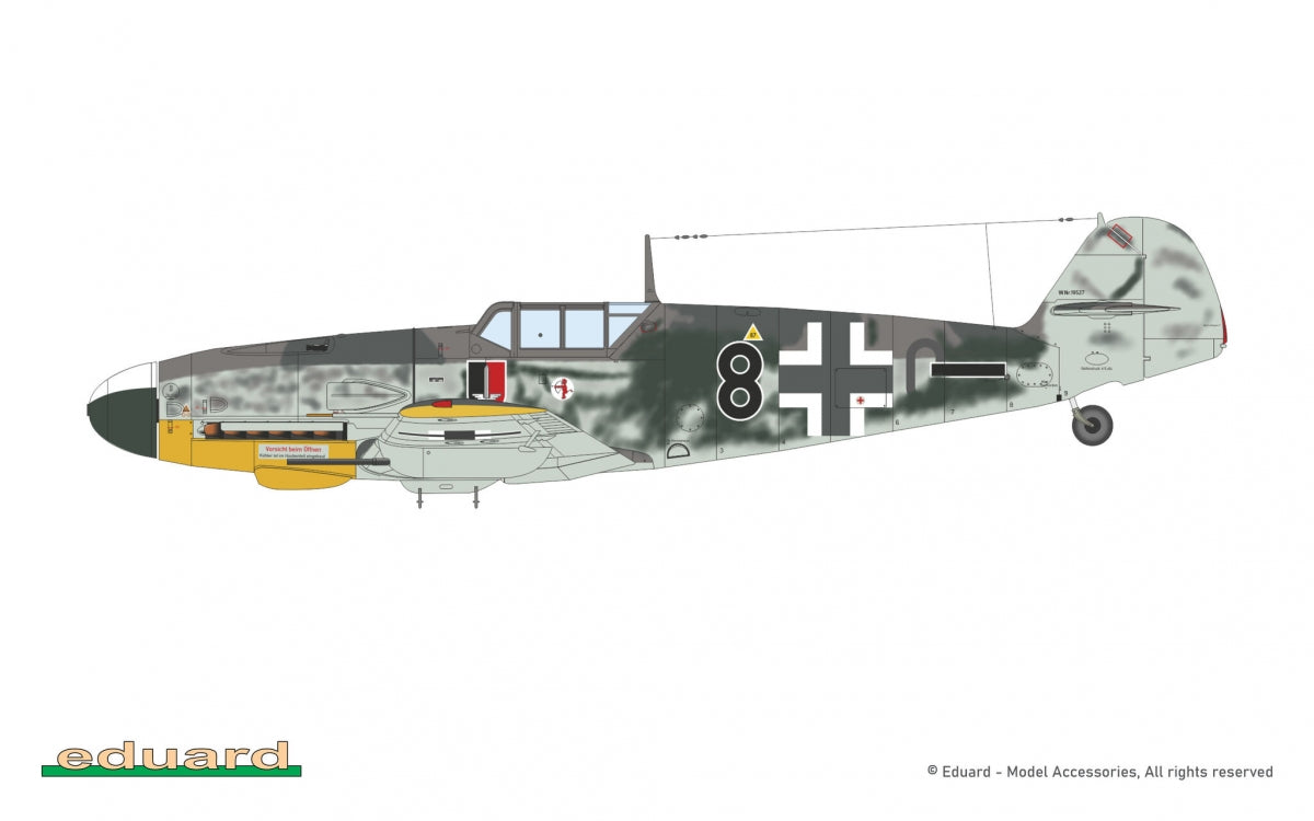 Eduard 84203 Bf 109G-4 - The Weekend Edition 1/48 – zdjęcie 3