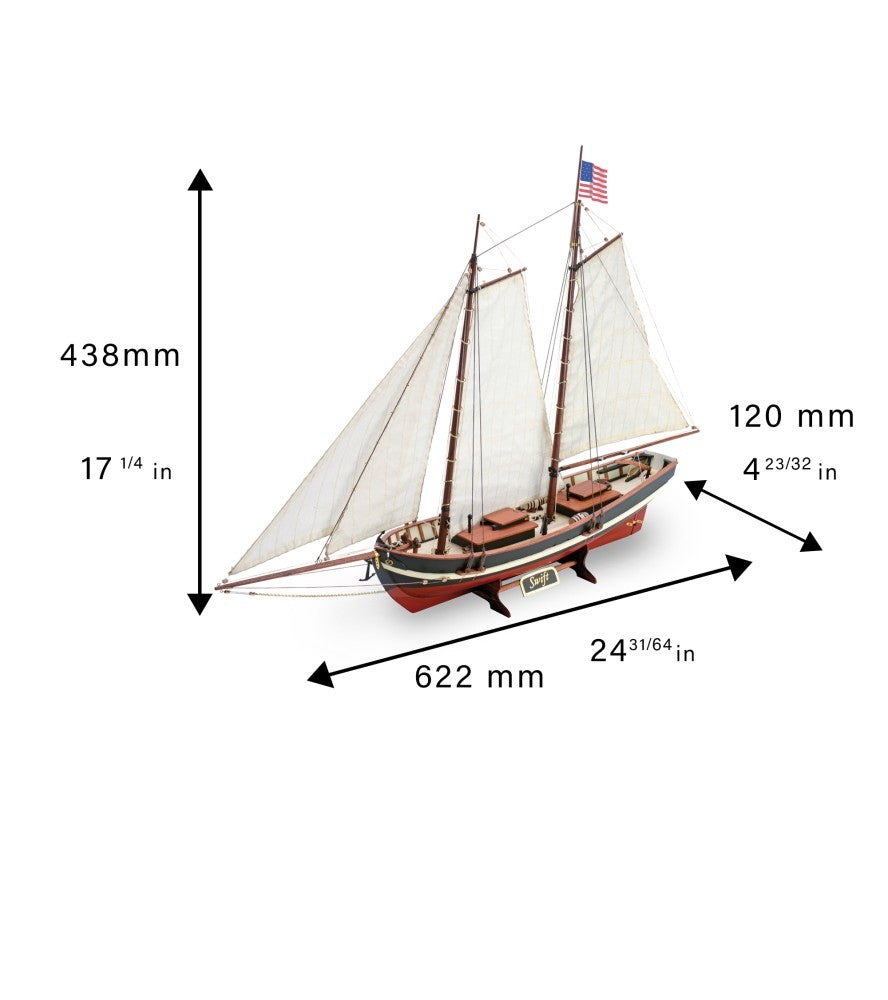 ARTESANIA LATINA 22110N U.S. Pilot Boat Swift 1805 1/50