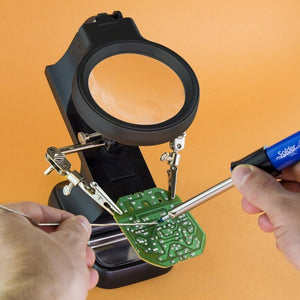 Modelcraft PCL2400 Helping Hands &amp;amp; LED Magnifier Workstation – zdjęcie 3