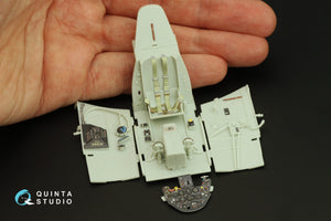 Quinta Studio QD32163 Bf 109G-2/4 3D-Printed &amp;amp; coloured Interior on decal paper (Revell) 1/32 – zdjęcie 12