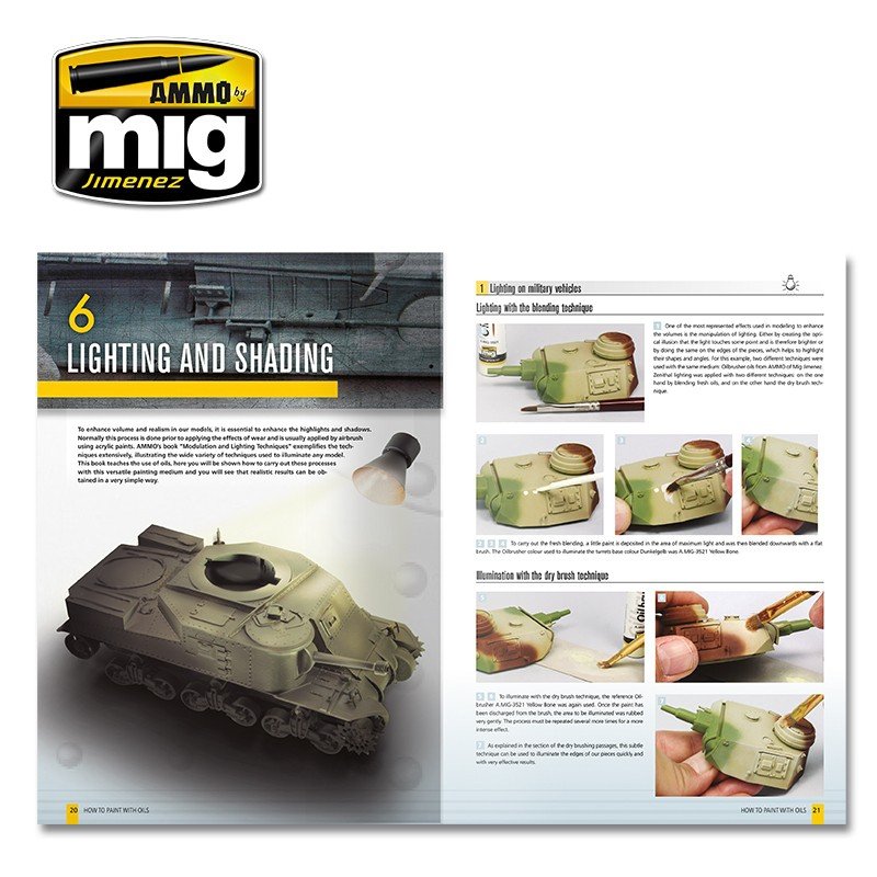 Ammo of Mig 6043 MODELLING GUIDE: HOW TO PAINT WITH OILS EN – zdjęcie 2