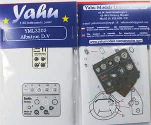 Yahu YML3202 Albatros D.V (Wingnut Wings) 1/32