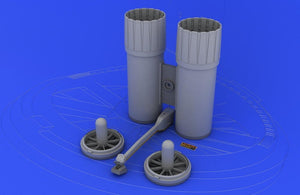 Eduard 632011 F-4 exhaust nozzles USN late 1/32 (Tamiya) – zdjęcie 2
