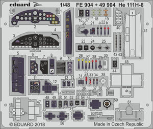 Eduard FE904 He 111H-6 ICM 1/48