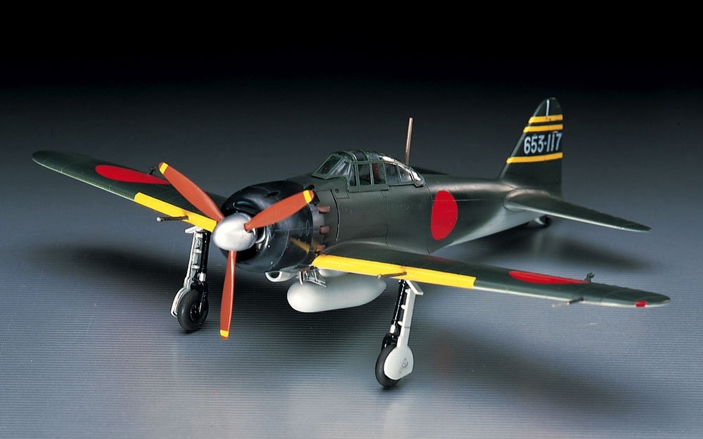 Hasegawa D22 Mitsubishi A6M Zero fighter type 52 1/72 – zdjęcie 2