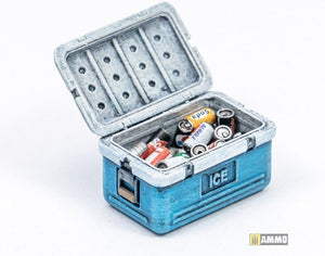 Liang 0414 3D-Print Model Mini Bar &amp;amp; Freezer 1/35 – zdjęcie 6