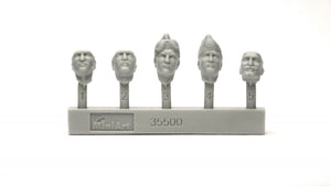 MiniArt 35500 Italian Tank Crew. Resin Heads 1/35 – image 5