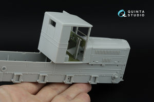 Quinta Studio QDS-35157 Komintern Artillery Tractor 3D-Printed &amp; coloured Interior on decal paper (Trumpeter) (Small version) 1/35