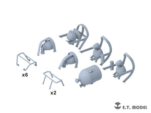 ET Model P35-260 Lights Set with Guards for USArmy M4 Sherman 1/35 – image 2