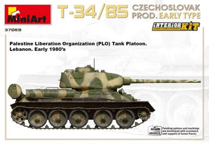 Miniart 37069 T-34/85 Czechoslovak Prod. Early Type 1/35 – Bild 9