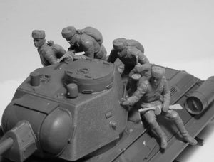 ICM 35640 Soviet Tank Riders (1943-1945) 4 figures 1/35 – zdjęcie 6