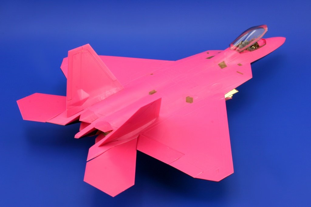 Eduard 48669 F-22A exterior 1/48 Hasegawa – zdjęcie 5