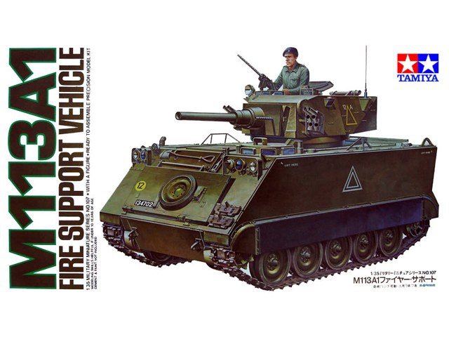 Tamiya 35107 M113A1 Fire Suport Vehicle 1/35