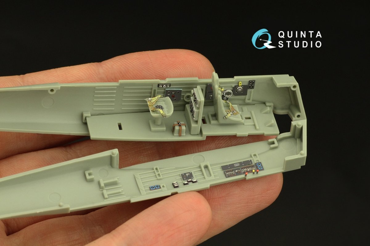 Quinta Studio QD72059 Ju 87 D/G 3D-Printed &amp;amp; coloured Interior on decal paper (Academy/Special Hobby) 1/72 – zdjęcie 4