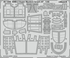 Eduard 491456 SMB-2 Super Mystere Israeli AF SPECIAL HOBBY 1/48 – immagine 2
