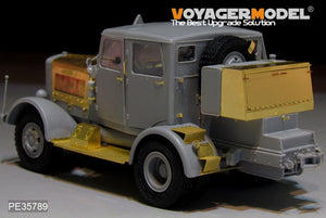 Voyager Model PE35789 WWII Hanomag SS100 Military Car w/V2 Rocket Transporter For TAKOM 2110 1/35 – zdjęcie 12