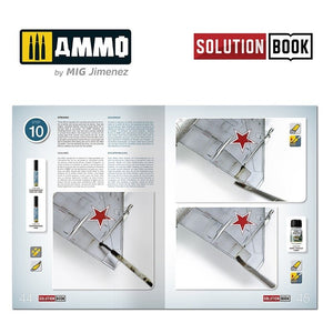 AMMO of Mig Jimenez 6521 How To Paint Bare Metal Aricraft Solution Book – zdjęcie 6