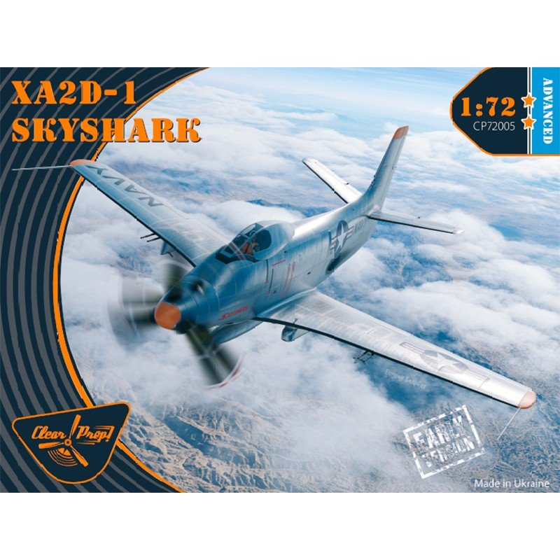 Hélice transparente ! Kit avancé CP72005 XA2D-1 Skyshark ADVANCED 1/72