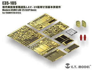 ET Model E35-105 Modern USMC LAV-25 SLEP Basic (For TRUMPETER 01513) (1/35)